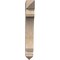 Ekena Millwork Legacy Arts & Crafts Smooth Bracket, Douglas Fir, 5 1/2"W x 28"D x 40"H BKT06X28X40LEC03SDF - alternate 3